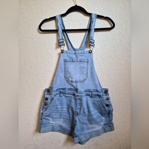 Light Blue Denim Overalls